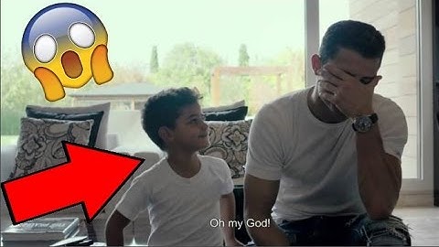 לא תאמינו מה הבן של רונאלדו עשה שגרם לרונאלדו להתעצבן.. 😱