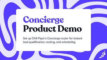 Chili Piper Concierge Product Demo