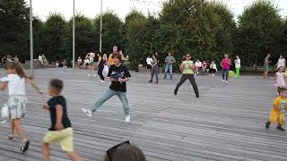 Танцы под Modern Talking Парк Горького в Москве