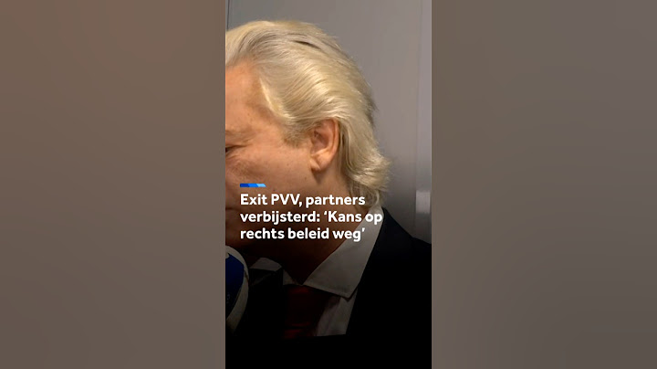 Exit PVV, partners verbijsterd: 'Kans op rechts beleid weg'
