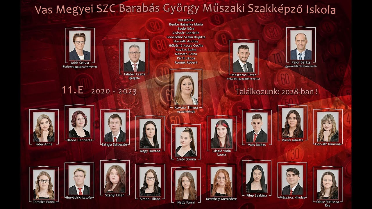 Barabás 11 E Szalagavató 2023 - YouTube