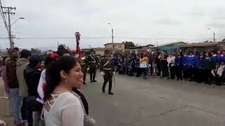 Desfile civico sector la antena la serena