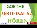 GOETHE-  ZERTIFIKAT A2 - HӦREN A2 mit Lӧsungen