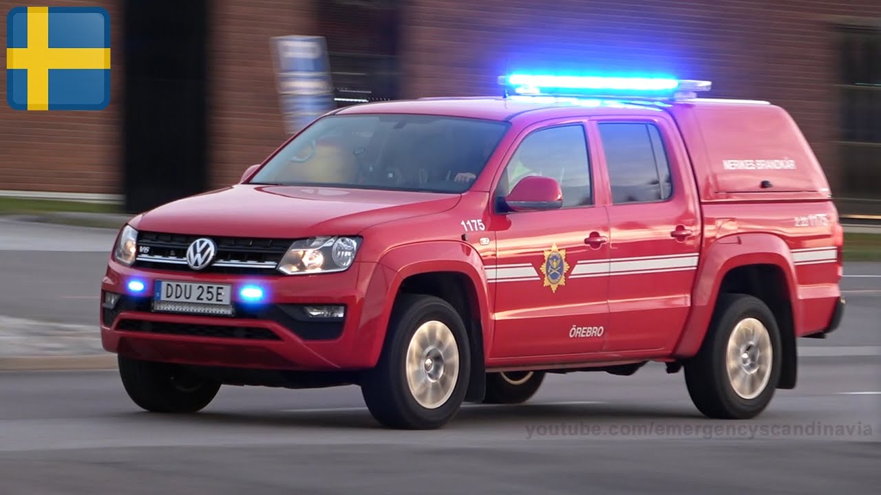 Fire Department responding in Örebro 1020, 1030, 1175 [SE | 10.2022]