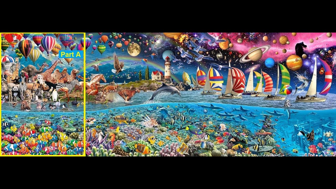 Horno Todos los años Matrona Educa 24000 pieces puzzle (Life) - Part A - YouTube