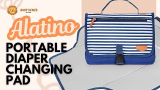 🌸 Alatino | Portable Diaper Changing Pad for Baby 🌸
