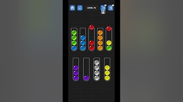 Ball Sort Puzzle Level 72 | Ball Sort Puzzle - Color Game