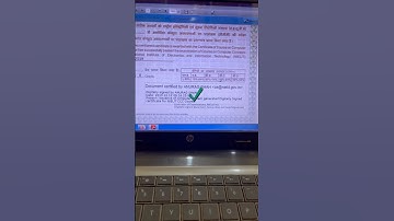 CCC Certificate Signature Verification | CCC में Green Tick Mark सही ✅ का मार्क कैसे लगाये#youtube