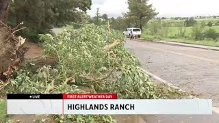 Highlands Ranch tornado reportedly damages roofs, fences, trees
