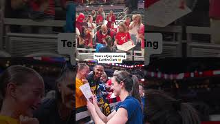 This young fan will remember this moment with Caitlin Clark forever via