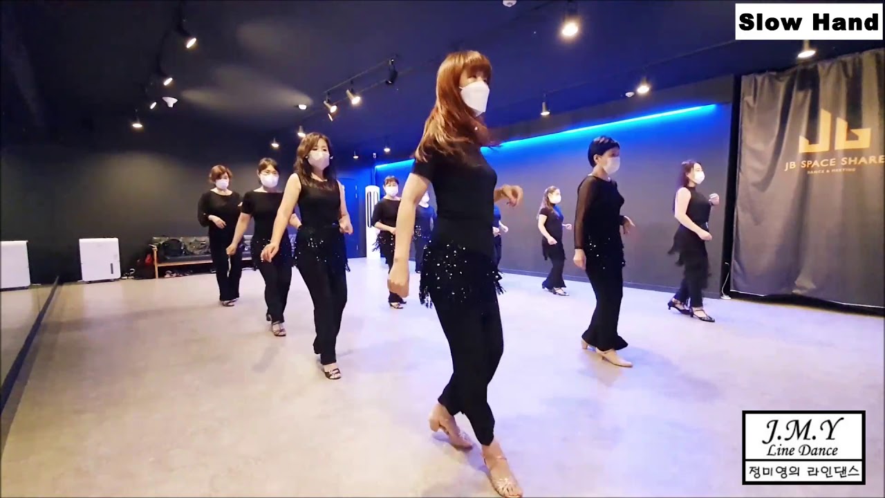 Slow Hand Line Dance - YouTube