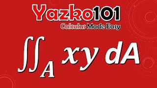 Double Integrals on xy | Easy Area Integration