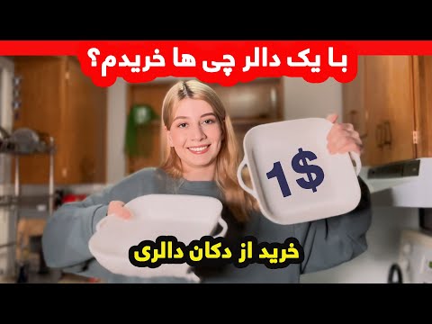از دکان دالری یک عالم خریداری کردم ولاگ شکیباعزیز Dollarama Finds Shakiba Aziz Vlog 