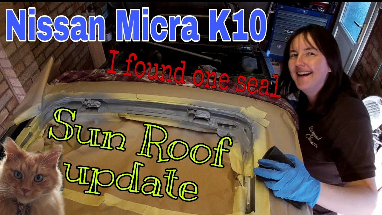 Nissan Micra K10 - Sunroof seal and paint update