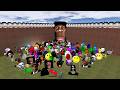 I Got Trapped in the BIG MAZE with Yoshie and ALL Nextbots! 😱| #gmodworld #gmod #nextbots