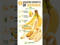 5 Amazing Benefits of Bananas.