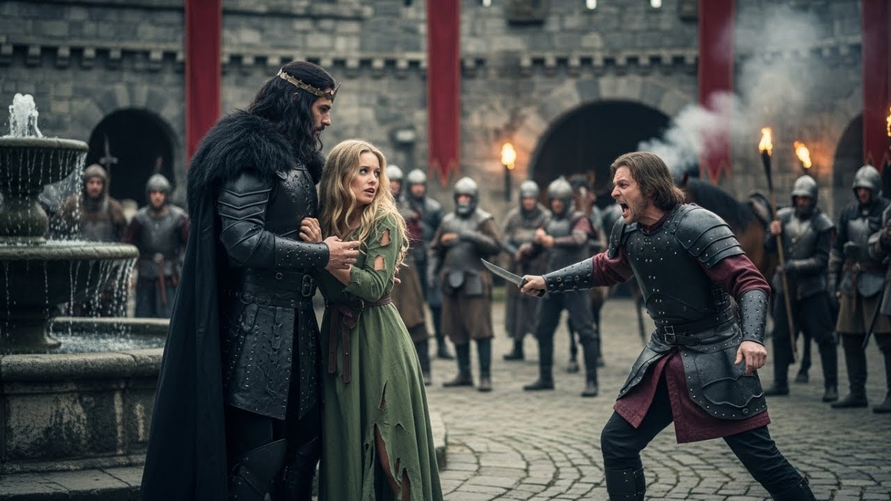 She Hid Behind the Alpha King to Escape Her Abuser — He Whispered, 