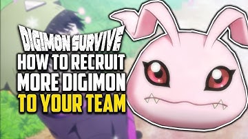 How To Recruit Guide - Digimon Survive