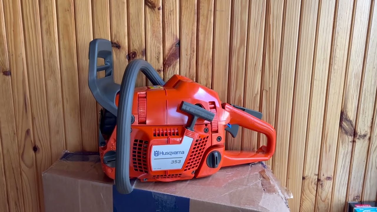 ✅ Husqvarna 353 - найдешевша професійна бензопила від Хускварна, ідеальний вибір для дому, вага 5 кг