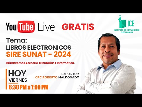 LIBROS ELECTRONICOS 📑 | SIRE -  SUNAT  2024 📊| Asesoría Tributaria e Informática