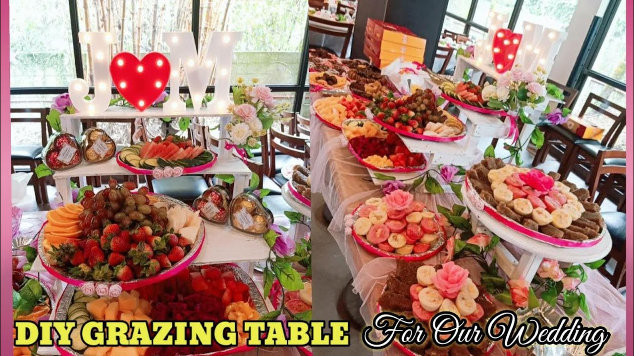 DIY GRAZING TABLE DIY PICA PICA FOR WEDDING DIY WEDDING YouTube diy-grazing-table-diy-pica-pica-for-wedding-diy-wedding-youtube