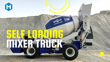 AS 3.5 Self loading Mixer Truck Driving Test