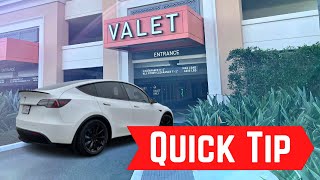 how to use tesla’s valet mode!