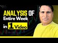 Analysis of The Entire Week In One Video !! Ghanshyamtech