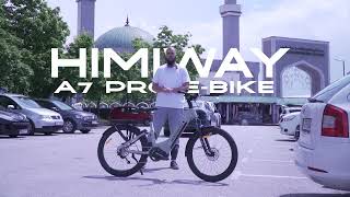 Premium city Electric bike I Himiway A7 Pro Review I Range I Battery I Speed test 2024