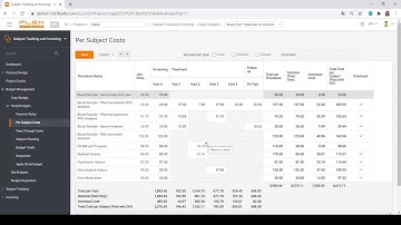Flex Databases CTMS - Subject Tracking & Invoicing