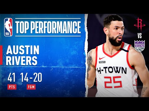 Austin Rivers Drops CAREER-HIGH 41 PTS!