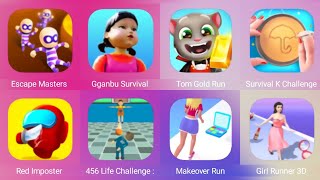Escape Master, Gganbu Survival Challenge, Tom Gold Run, Survival K Challenge, 456 Life Challenge screenshot 1
