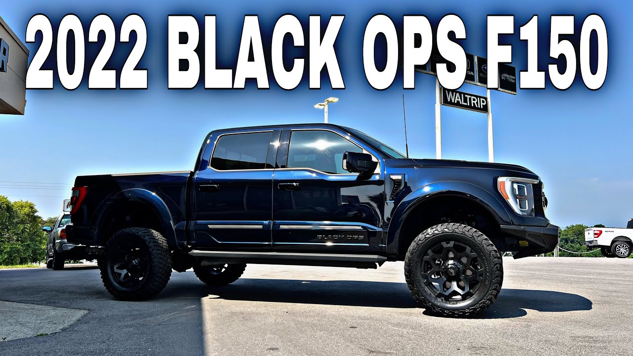 Exciting 2022 Black Ops F150 Pictures