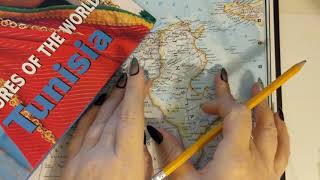 ASMR ~ Tunisia History and Geography ~ Soft Spoken Page Turning screenshot 5