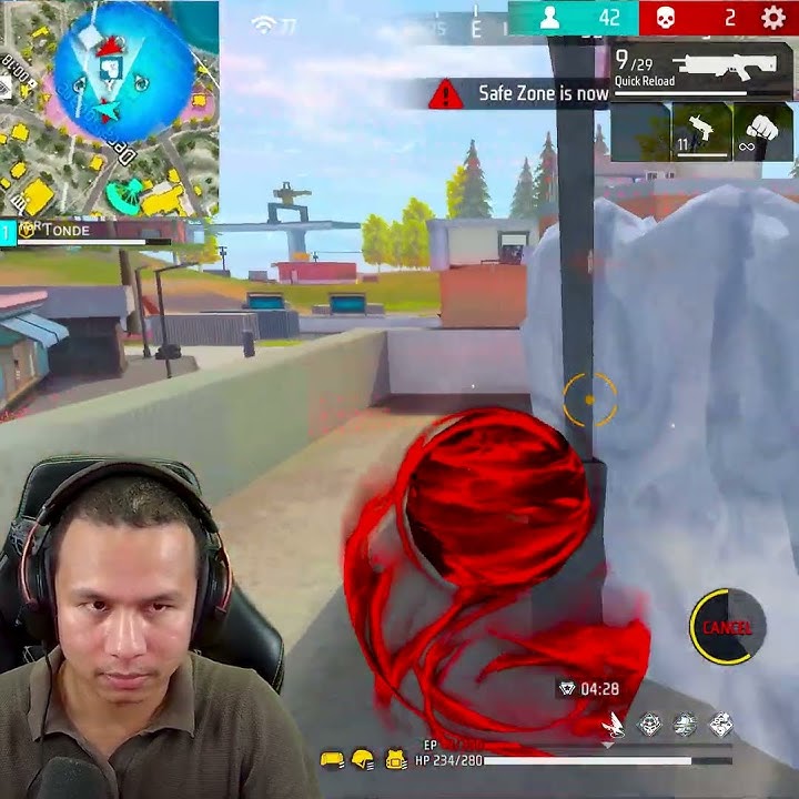 Absolutely Beautiful Way to Use Trogon in Free Fire ✌ #shorts #freefire #tondegamer