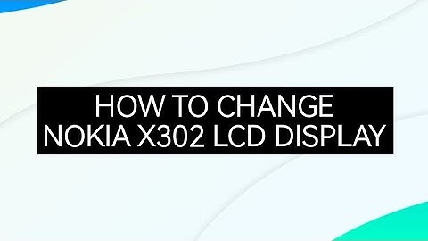 How to repair and change Nokia X302 X3 Lcd / Nokia Lcd Replacement Tutorial / Cara tukar Skrin Lcd