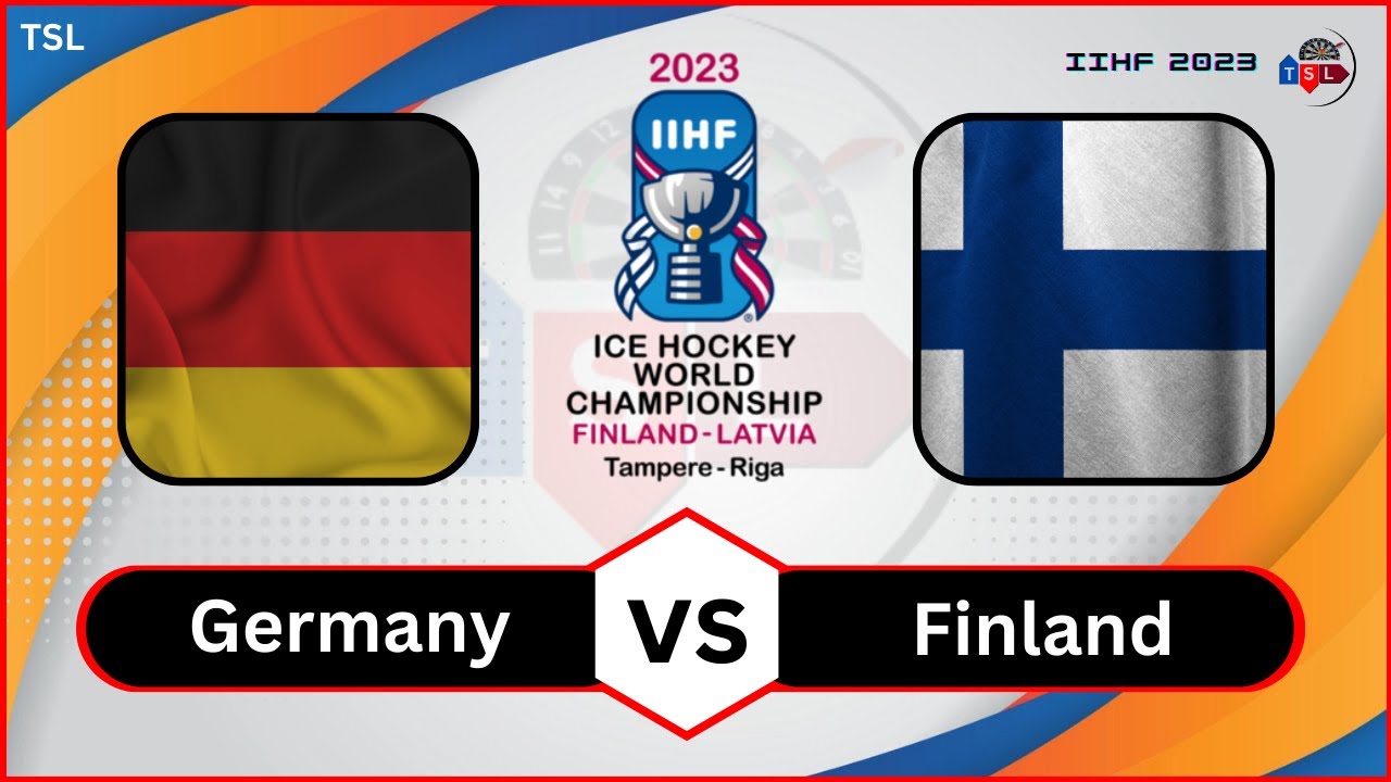 German vs Finland Ice Hockey Live Stream - IIHF World Championship 2023 (3-3) Now
