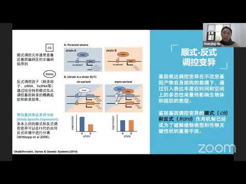 CGM 第131期 棉属多倍化与驯化历程中的顺反式表达调控进化