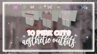 10 Pink Cute Aesthetic Outfit Codes For Girls Roblox Youtube - roblox barbz outfit codes