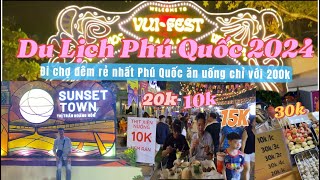 Phú Quốc | Chợ Đêm Biển VUI-Fest Bazaar “Vui Phết” nhộn nhịp Nhất Đảo Ngọc hiện tại giá siêu Rẻ