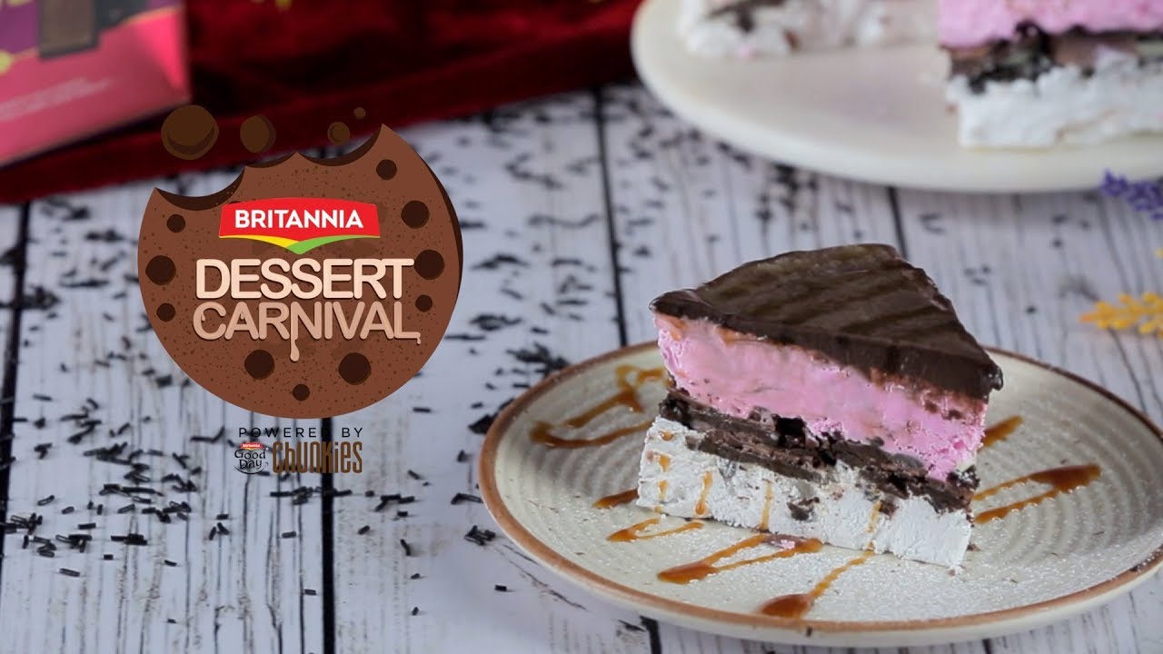 Quick & Easy Ice Cream Cake Recipe | Deuce Ice Cream Cake By Shipra | Britannia Dessert Carnival | India Food Network