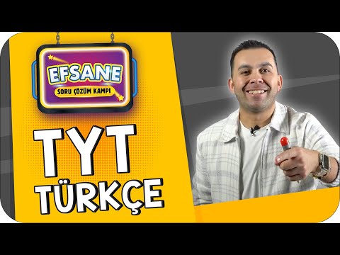 Efsane Sorularla TYT Türkçe  Full Tekrar -1 #2023