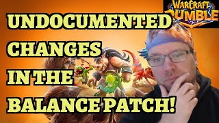 Undocumented Changes in the Balance Patch! Warcraft Rumble 116412