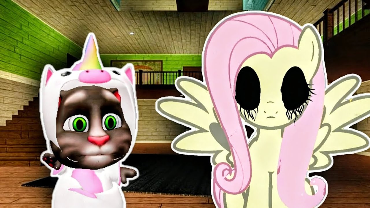¡¡FLUTTERSHY ME QUIERE M4T4R!!👁️👄👁️🤙😭😔|Casa de Fluttershy #roblox @Thalianak  