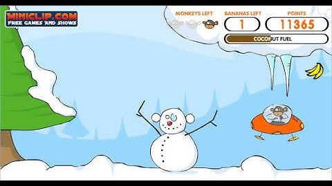 Monkey Lander! walkthrough