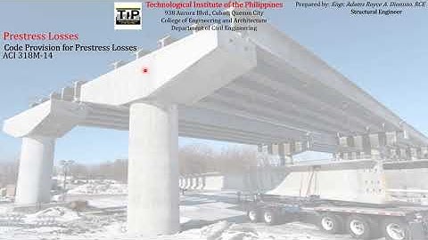 4 Part 4 Categories of Prestress Loss | Code Provision for Prestress Losses | Lump-Sum Approach