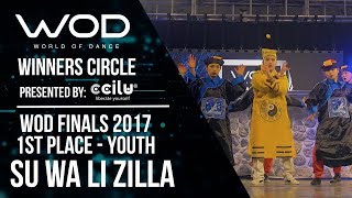 Su Wa Li Zilla | 1st Place Youth | Winner's Circle | World of Dance Finals 2017 | #WODFINALS17