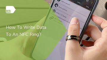 How To Write Data To An NFC Ring?