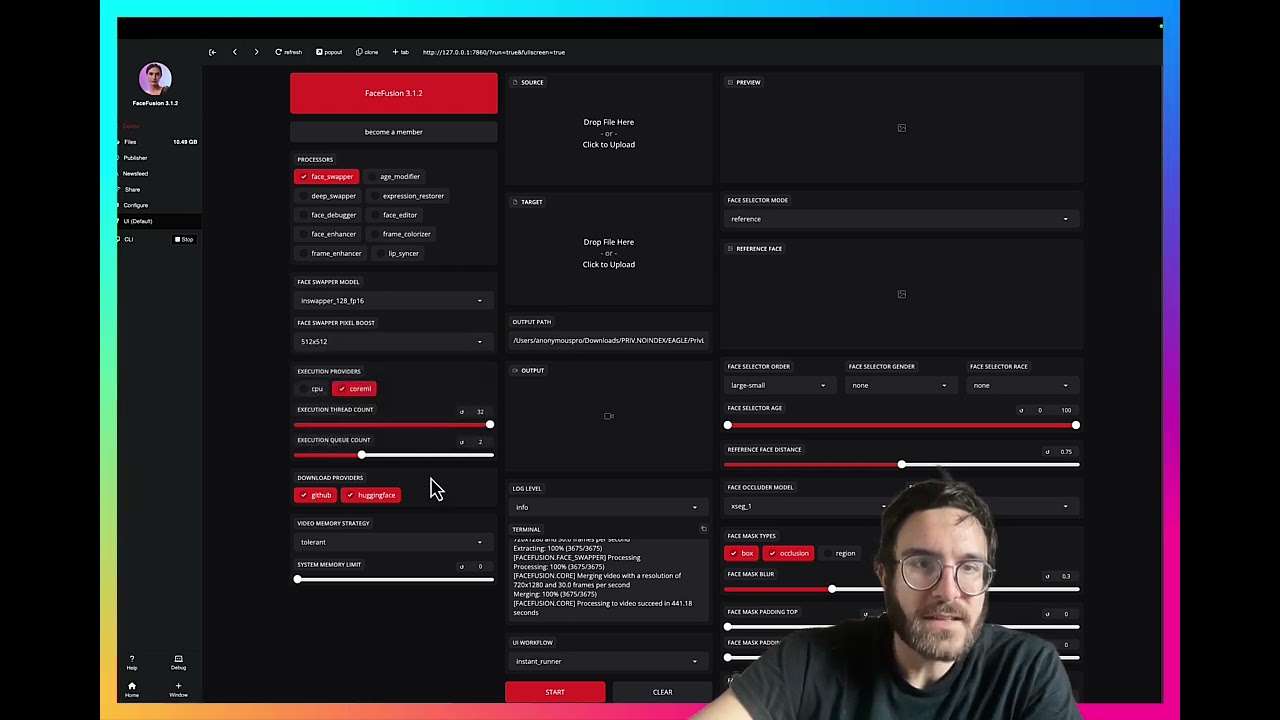 FaceFusion Model Comparison For Face Swap