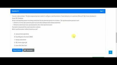 Sample Question DP -200 Part-5